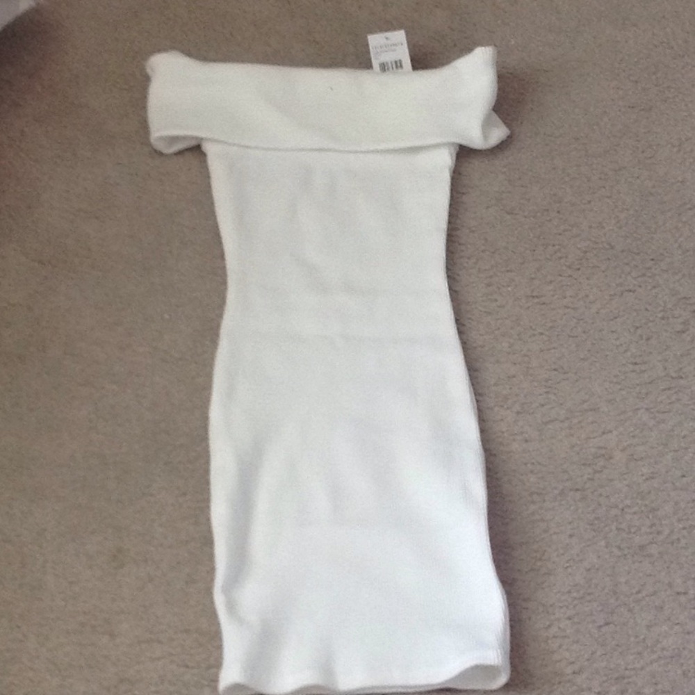 Fashion Nova Off The Shoulder Ribbed Dress